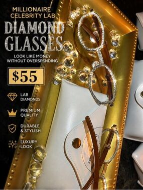 Millionaire Celebrity Glasses “Look Like Money” One (1) Unisex wooden